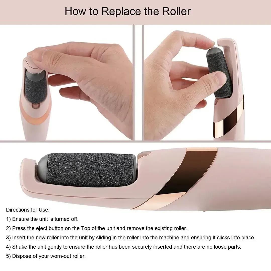 Electric Callus Remover – Rechargeable Foot File for Smooth, Soft Feet