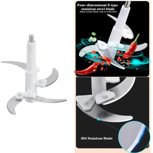 Manual Push Vegetable Chopper – Multifunctional Hand Chopper for Onion, Garlic & Salad