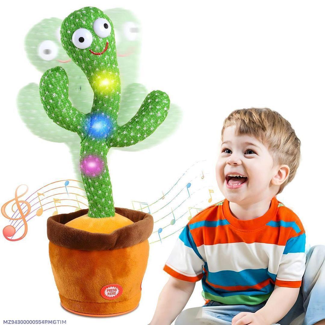 Dancing Talking Cactus Toy – Singing & Recording Plush Cactus for Kids