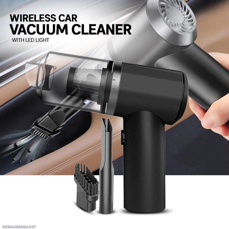 Wireless Mini Vacuum Cleaner – Portable Cordless Car & Home Cleaner with Multiple Attachments