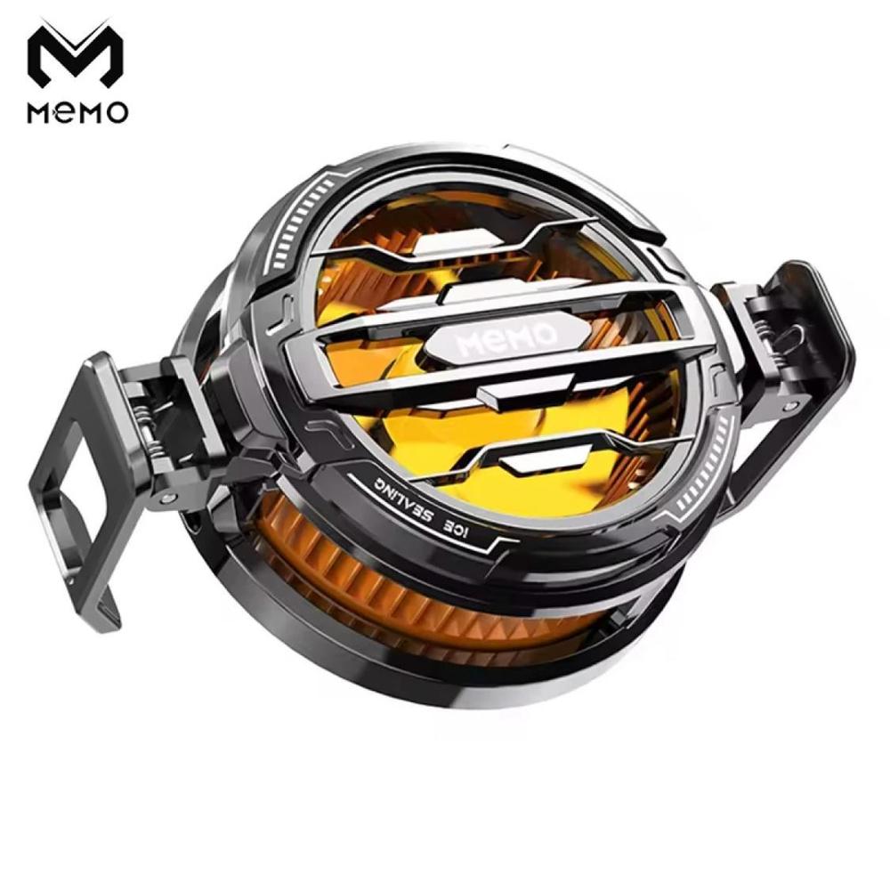 MEMO CX07 Mobile Phone Gaming Cooler – 2-in-1 Magnetic Back-Clip Cooling Fan