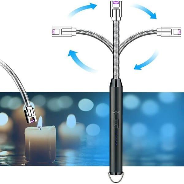 USB Rechargeable Flexible Electric Arc Lighter for Kitchen & BBQ