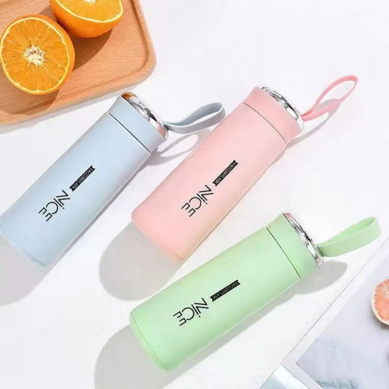 Nice Glass Bottle Water Mini Flask Bottle With Vaccum Flask