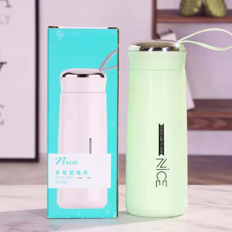 Nice Glass Bottle Water Mini Flask Bottle With Vaccum Flask