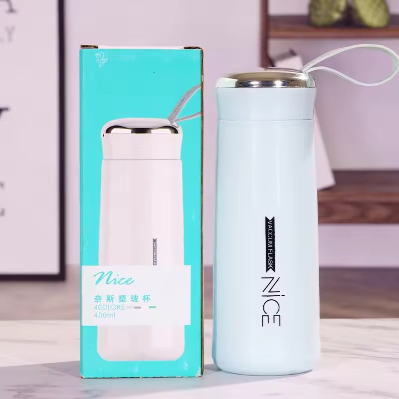 Nice Glass Bottle Water Mini Flask Bottle With Vaccum Flask