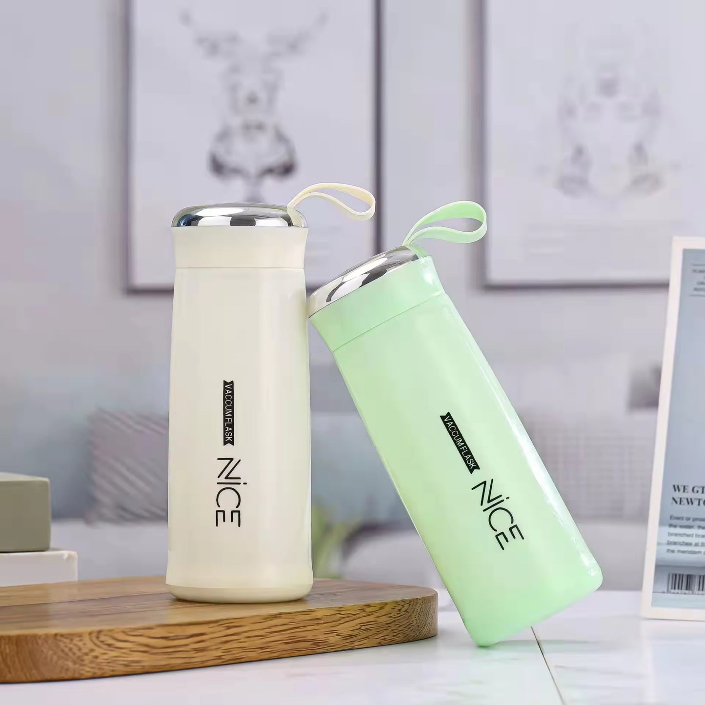 Nice Glass Bottle Water Mini Flask Bottle With Vaccum Flask