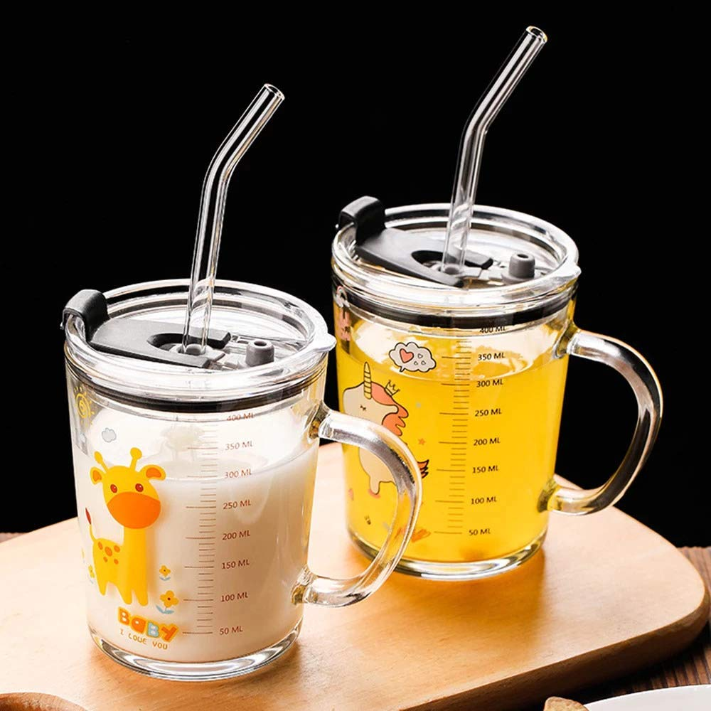 Unicorn Shape 350 ML Glass Mug