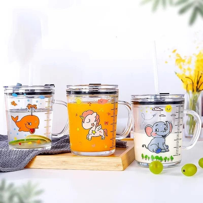 Unicorn Shape 350 ML Glass Mug