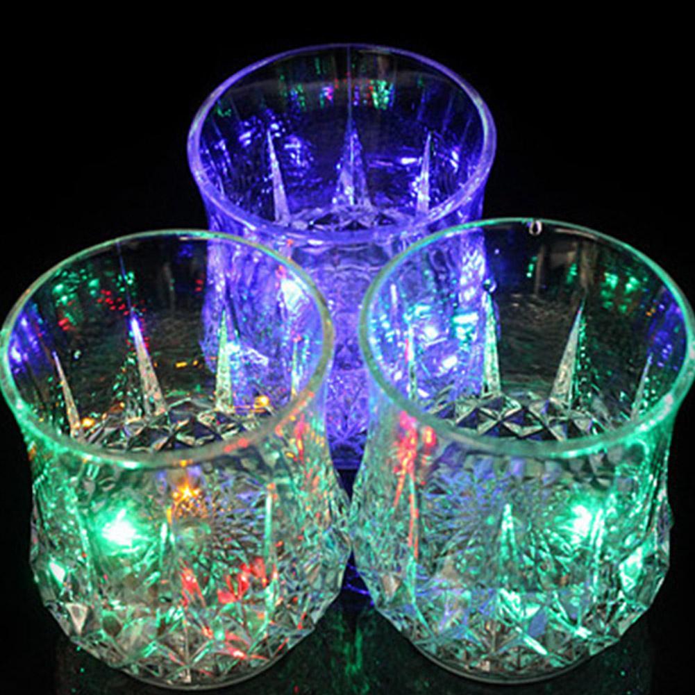 Single pcs - Lighting glass Led Flashing Water