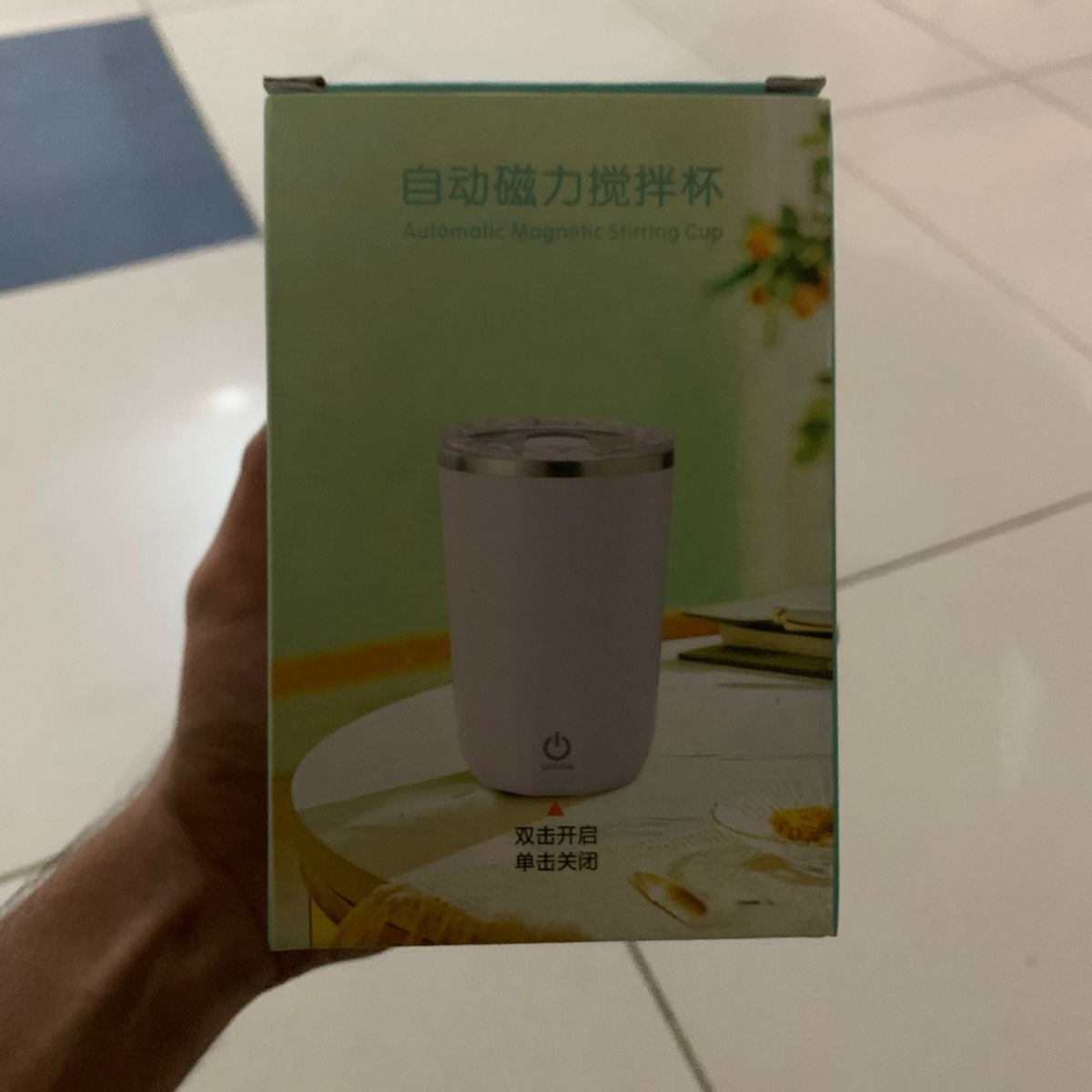 Stainless Steel Automatic Self Stirring Mug