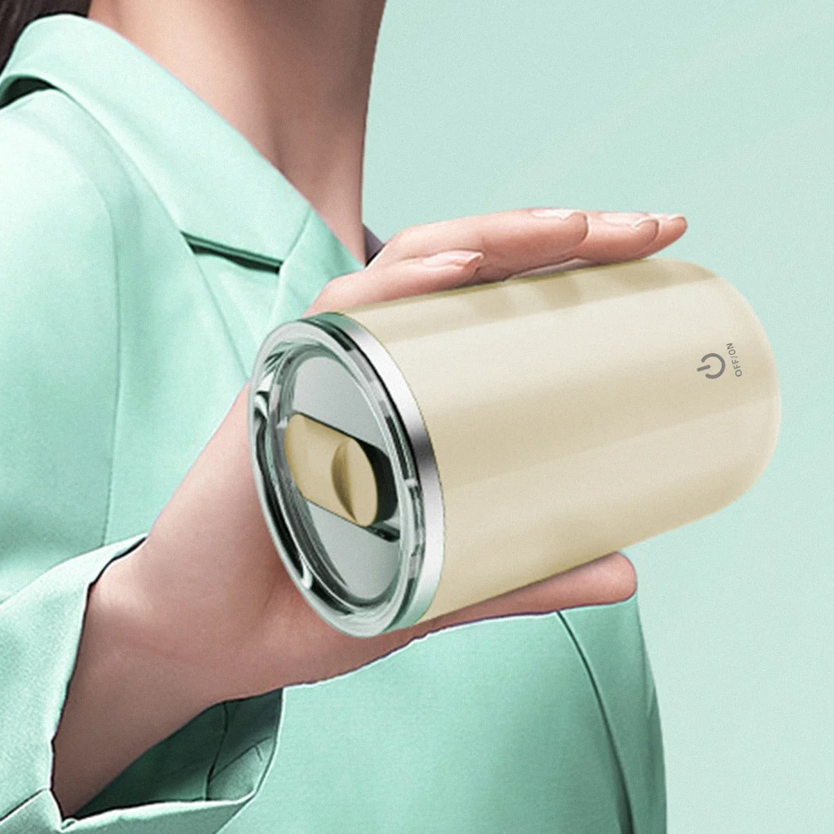 Stainless Steel Automatic Self Stirring Mug