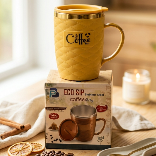 Eco Sip Stainless Steel Coffee Mug