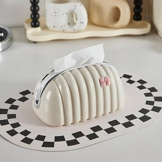 Decorative Shell Tissue Box