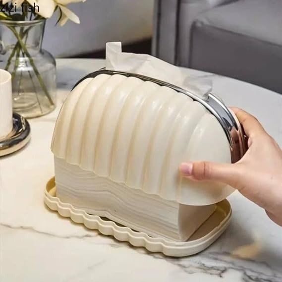 Decorative Shell Tissue Box