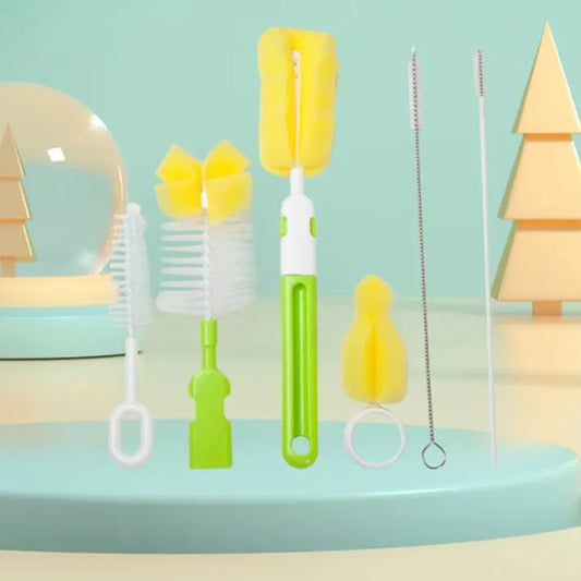 Royal 6-Piece Baby Bottle Cleaning Brush Set