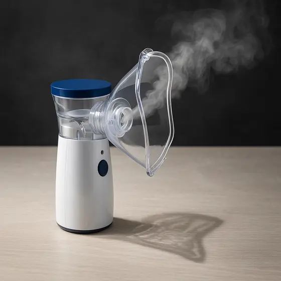 Portable Handheld Nebulizer – Mini USB Mesh Inhaler Machine for Adults & Kids
