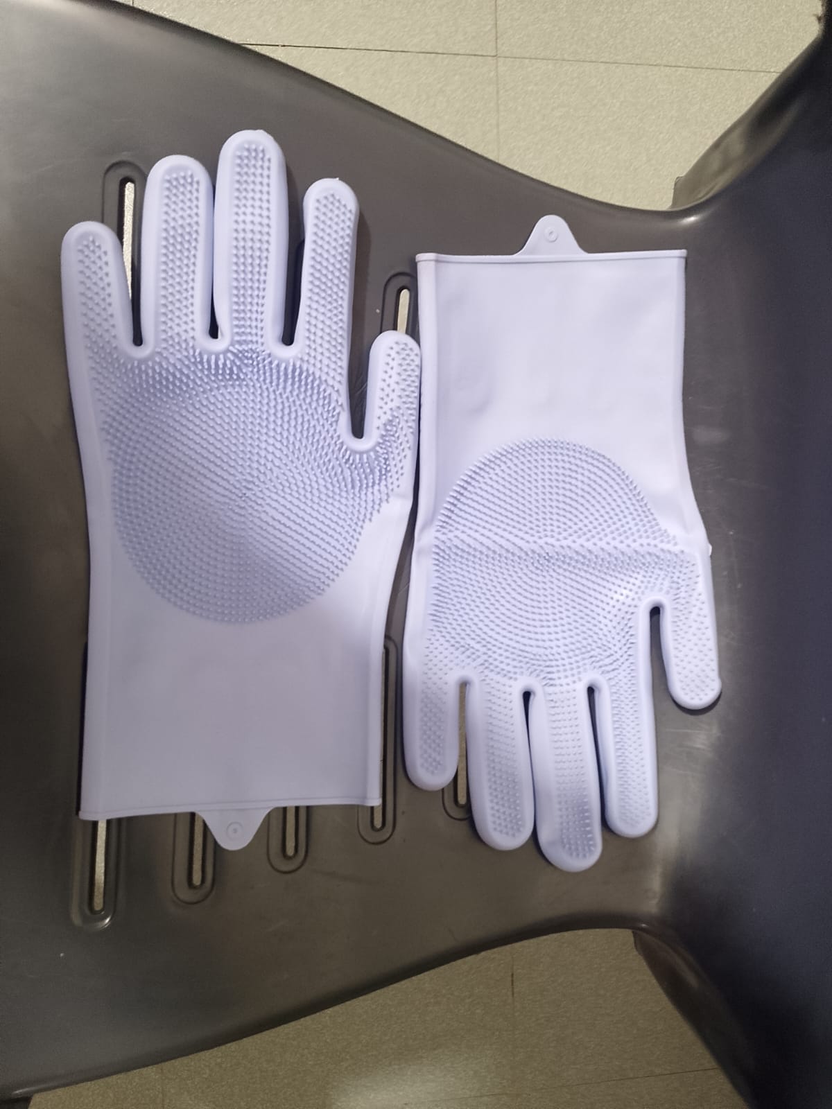 Silicone Dishwashing Cleaning Gloves | Reusable Magic Scrubbing Gloves