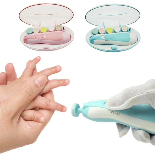 6-in-1 Electric Baby Nail Trimmer Set