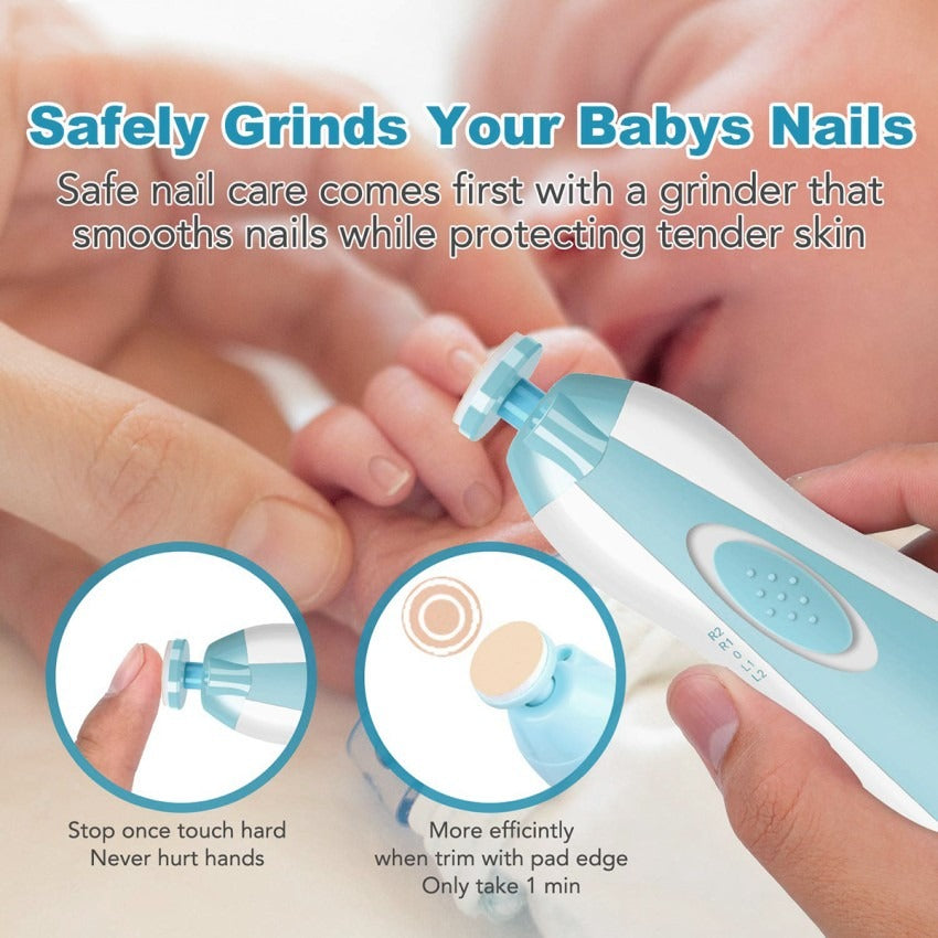 6-in-1 Electric Baby Nail Trimmer Set