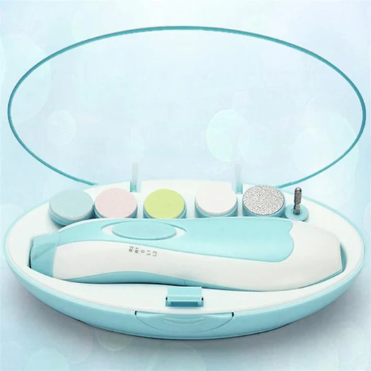 6-in-1 Electric Baby Nail Trimmer Set